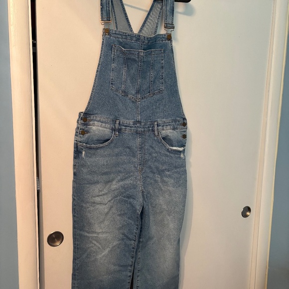 Mica Pants - Mica Denim Overalls Size XL
